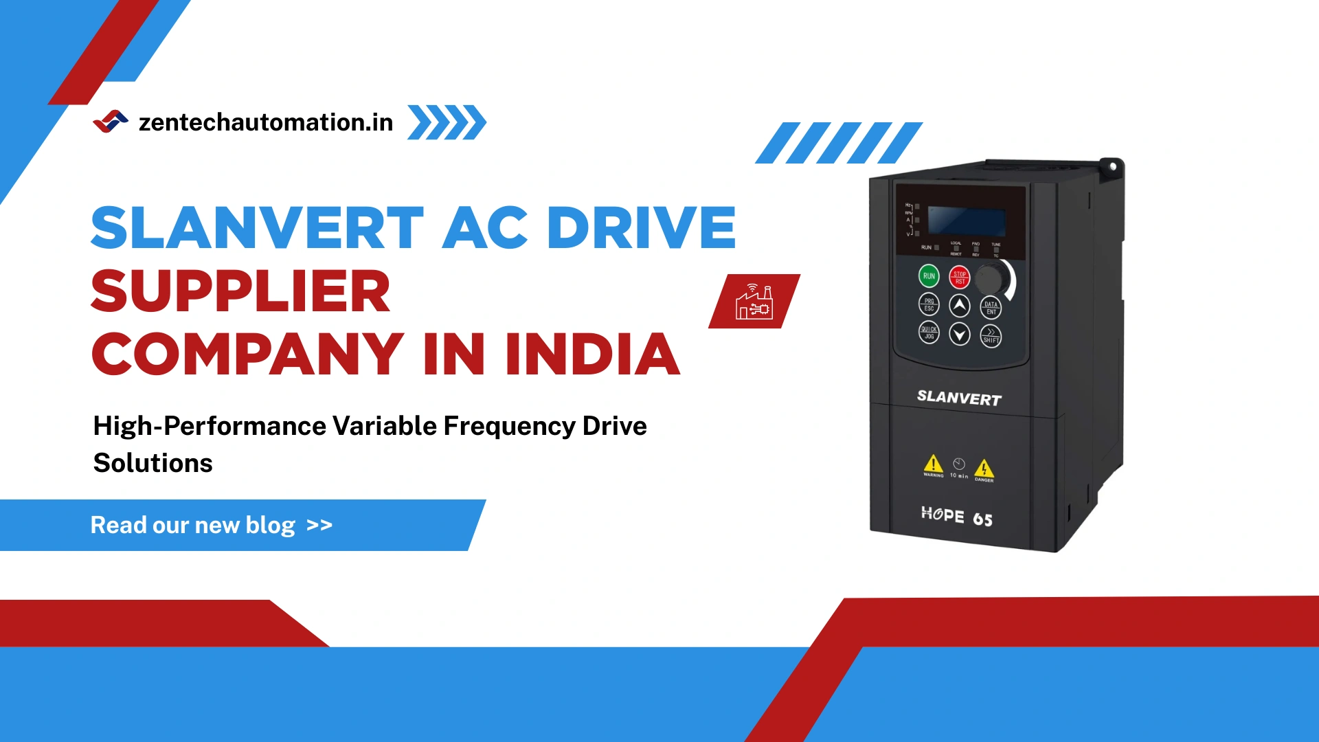 Slanvert AC Drive Supplier in India – High Performance Variable Frequency Drive